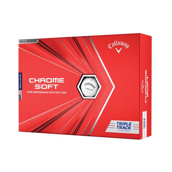 Bóng golf Callaway CHROME SOFT 20 TRP TRK 12B PK JV