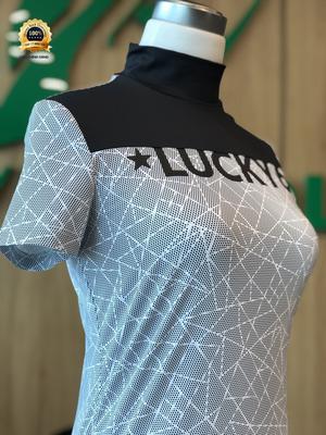 Áo golf nữ ngắn tay Fantom 22192TI099 BK