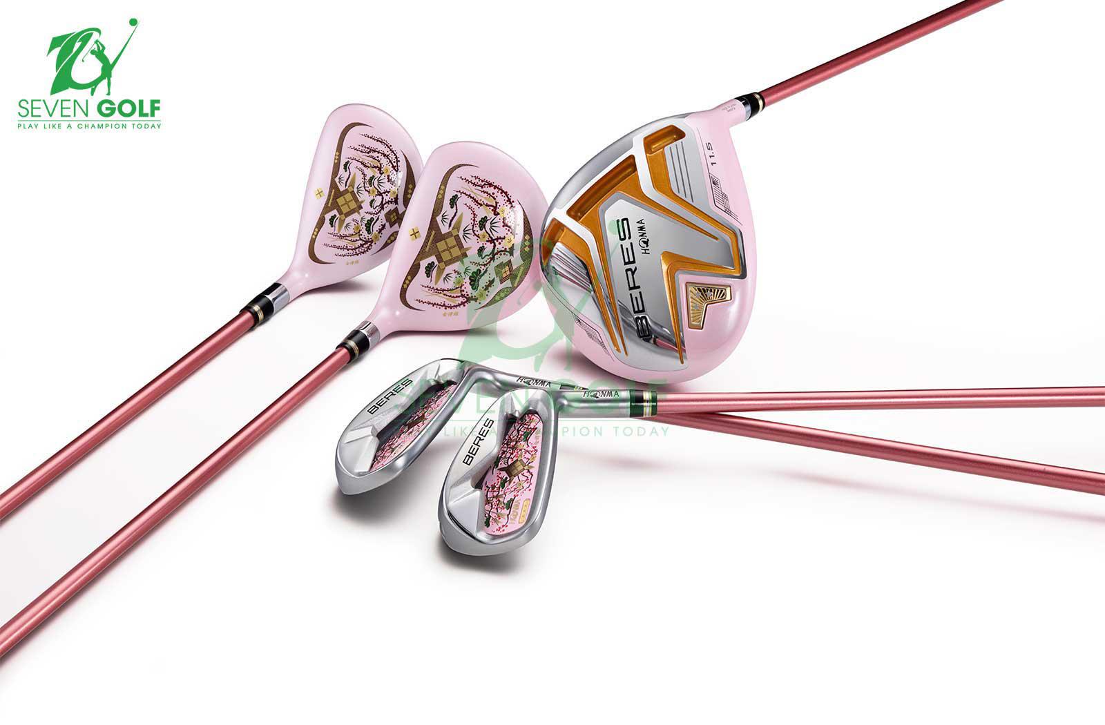 Bộ gậy golf nữ fullset Honma Beres Aizu 3 sao cao cấp