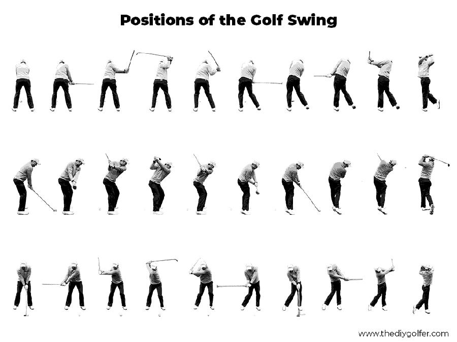 Các bước thực hiện một cú swing golf nhẹ nhàng