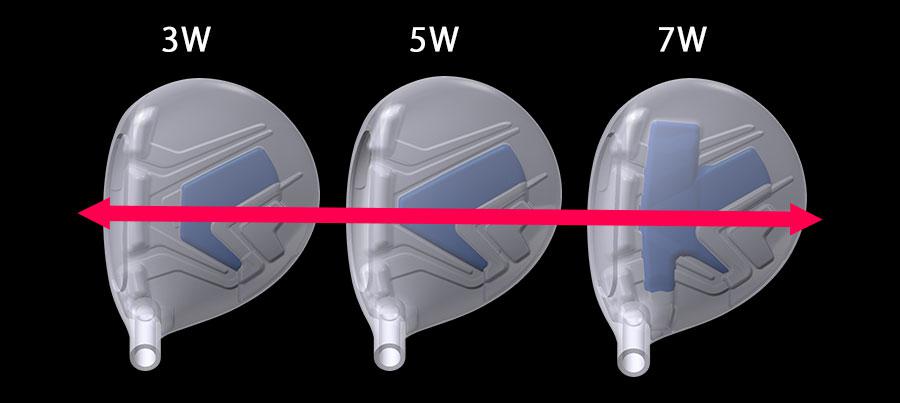 Gậy golf nữ Fairway Wood Honma Beres BE-08 Aizu 2 Sao