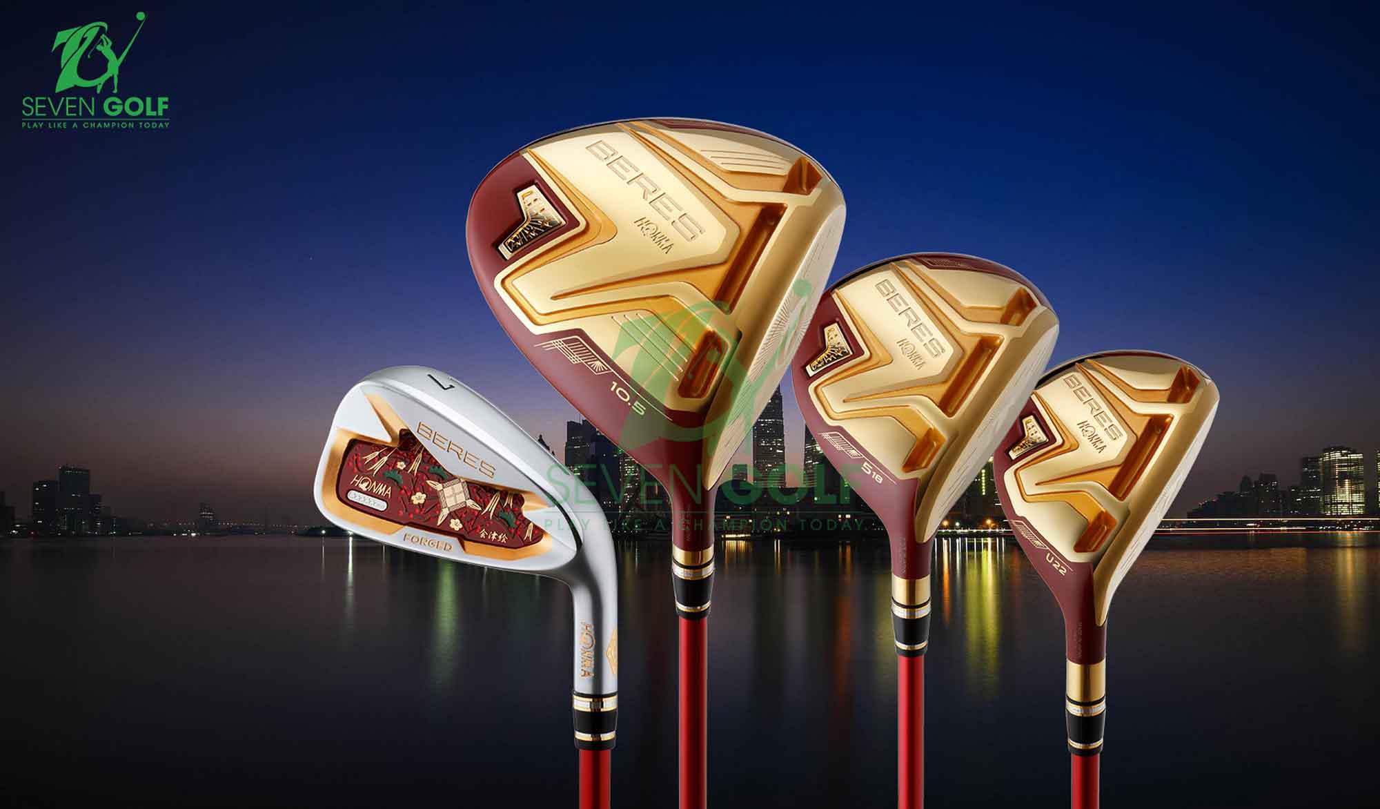 Bộ gậy golf fullset Honma Beres Aizu 5 sao cao cấp