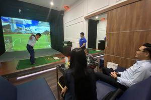 Kích thước tiêu chuẩn của một phòng golf 3d