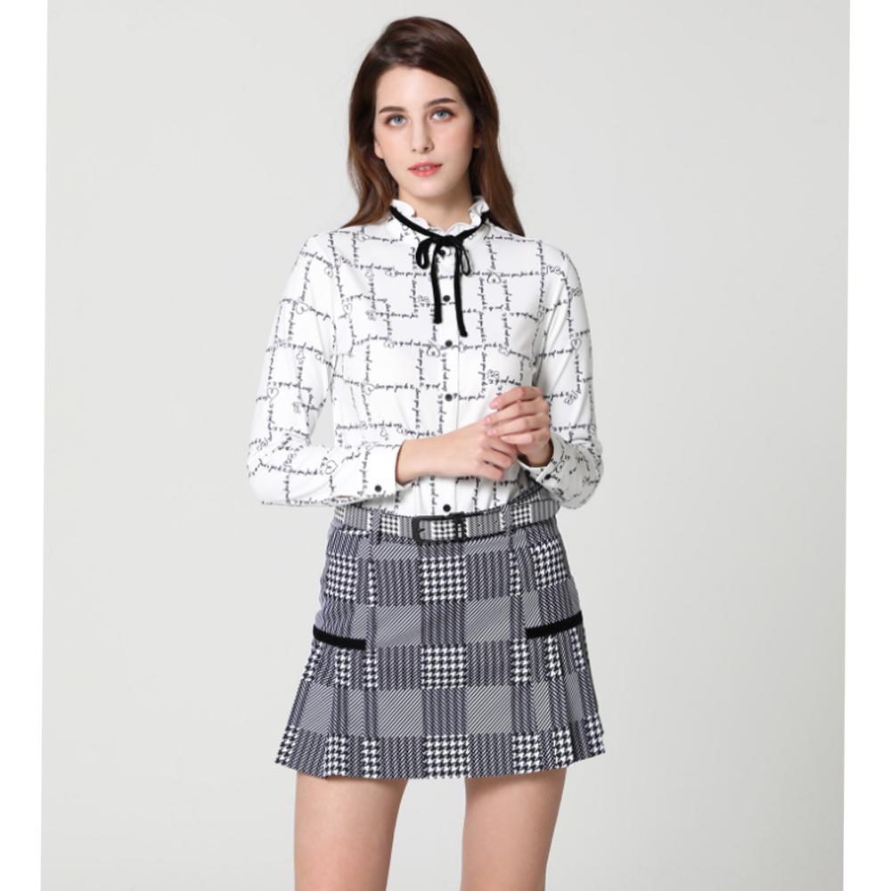 Áo thun golf nữ dài tay JDX X2RFTLW63IV