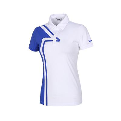 Áo thun golf nữ ngắn tay Volvik VLTSI402 Royal Blue