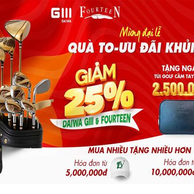 Chào mừng đại lễ - săn sale cực lớn tại 7Golf