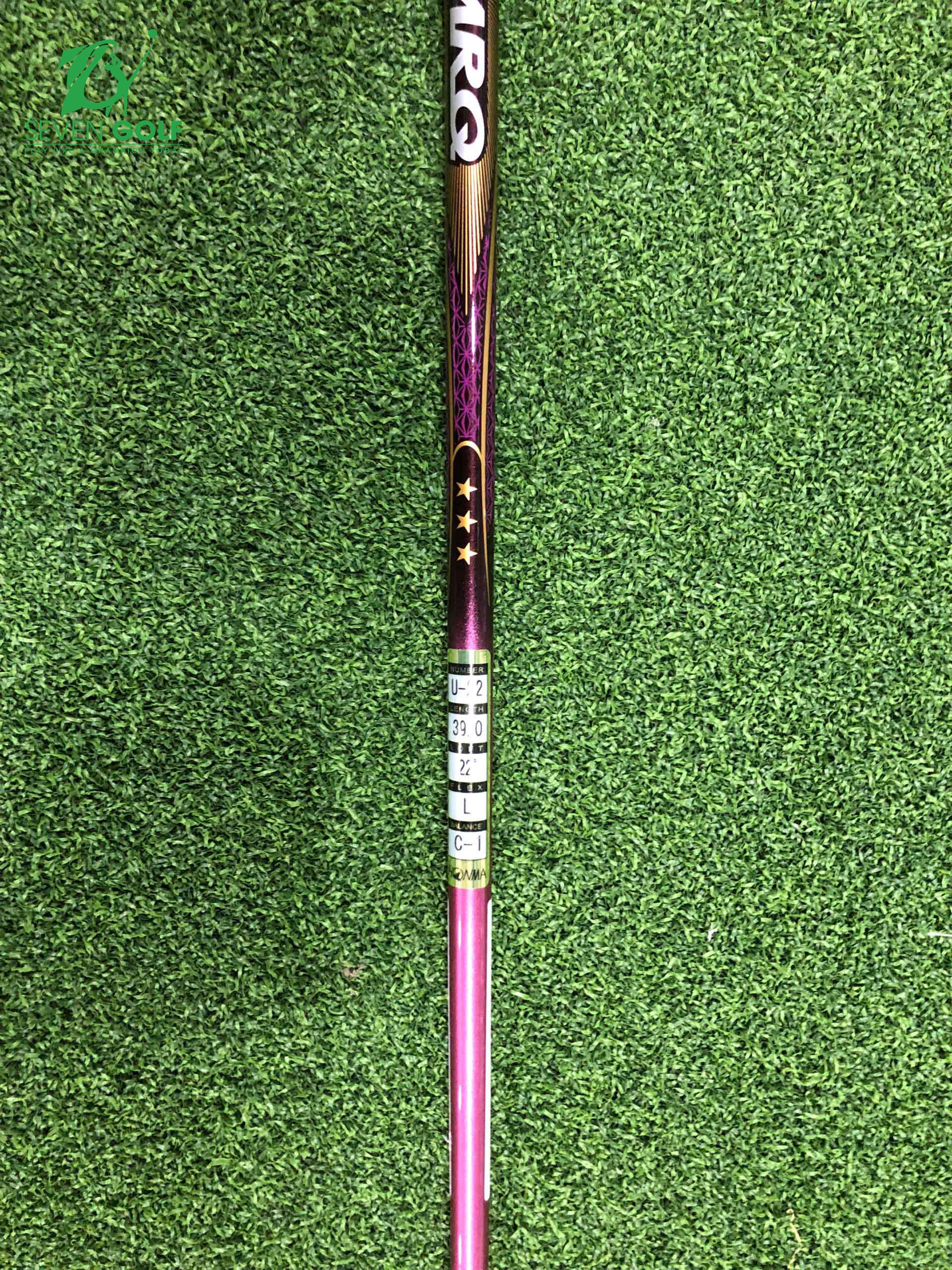 Gậy golf nữ Utility 22 Honma Beres BE07 3 Sao 38L